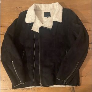 Barney’s Motorcycle Jacket | Black | M